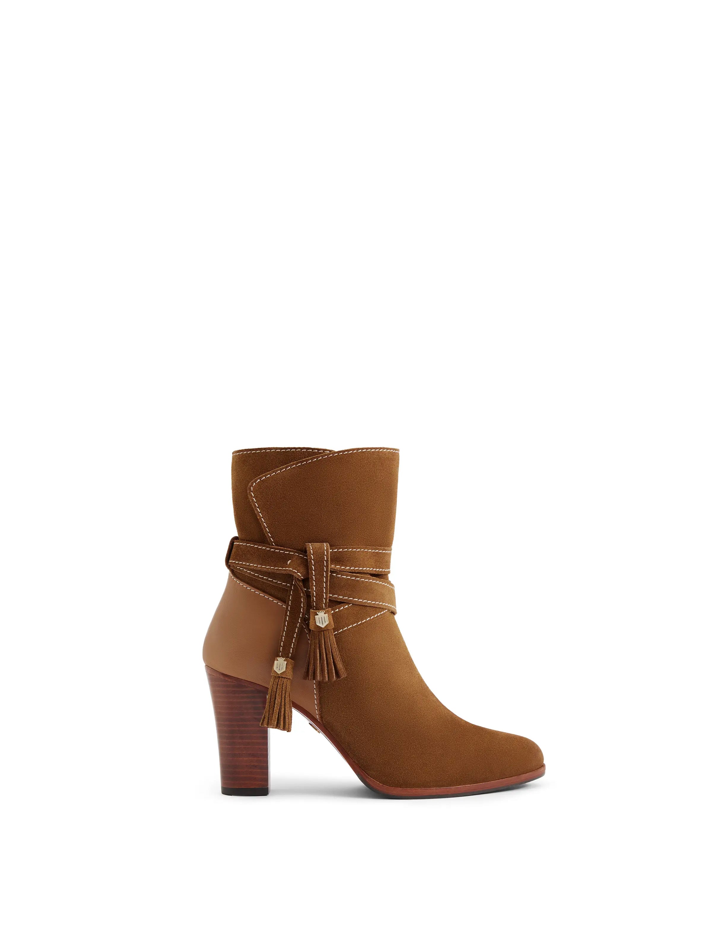 Coach tassel boots hotsell