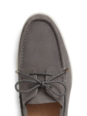 Grey suede sales boat shoes