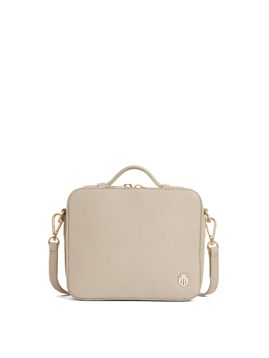 The Buckingham - Women's Crossbody Bag - Stone Leather