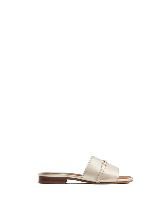 The Heacham - Women's Sandals - Gold Leather