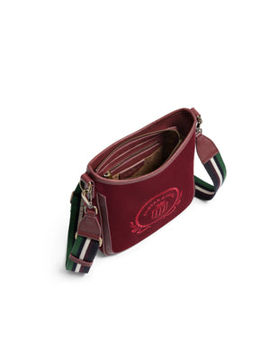 Richmond Messenger Bag - Ruby