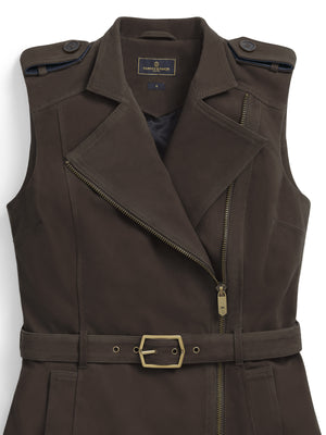 The Primrose Gilet - Chocolate