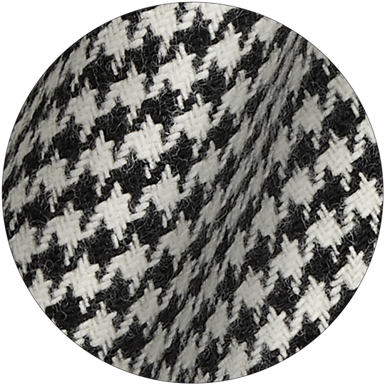 monochrome houndstooth