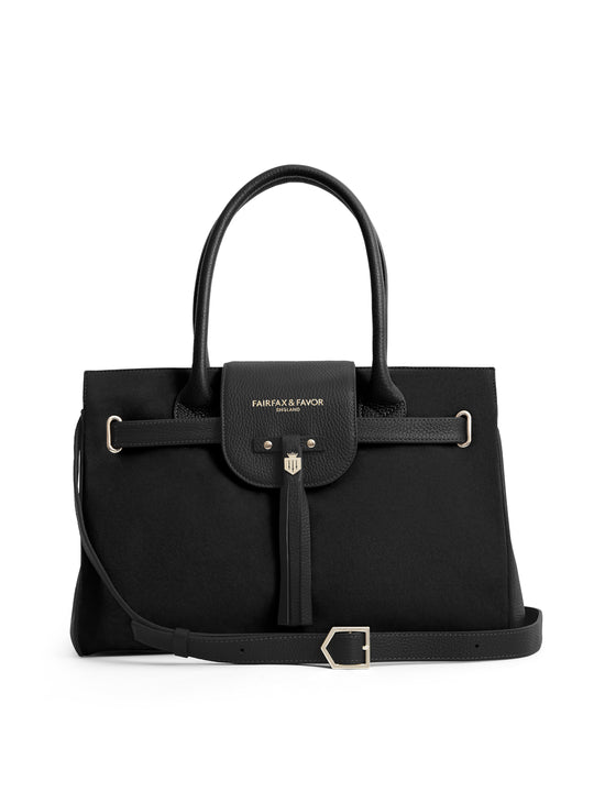 The Windsor Handbag - Black