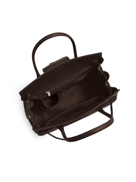 The Windsor Handbag - Chocolate