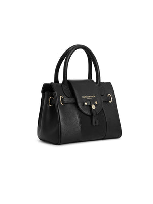 Mini Windsor Handbag - Black Leather (Premium Stockist Exclusive )