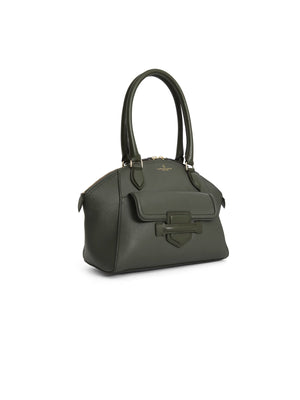 Mini Massingham Handbag - Moss Green Leather