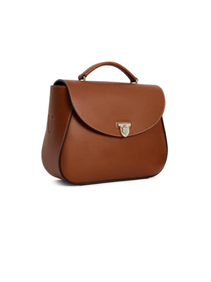 Blenheim Crossbody Bag - Tan Leather