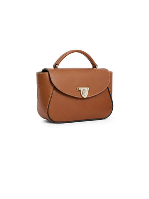 Blenheim Mini Handbag - Tan Leather