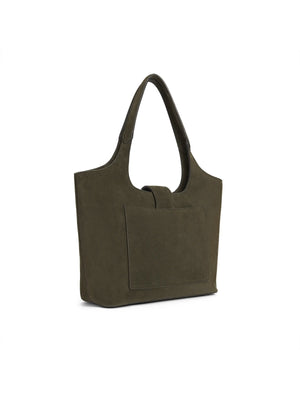 Belmont Tote - Moss Green