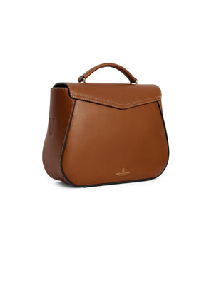 Blenheim Crossbody Bag - Tan Leather