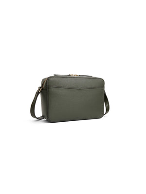 Massingham Cross Body Bag - Moss Green Leather