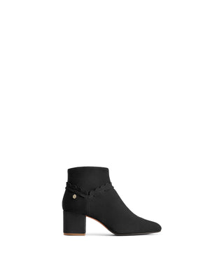 The Bakewell - Women's Ankle Boots - Black Suede