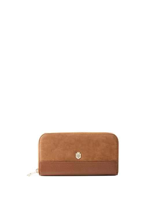 The Salisbury - Women's Purse - Tan Suede