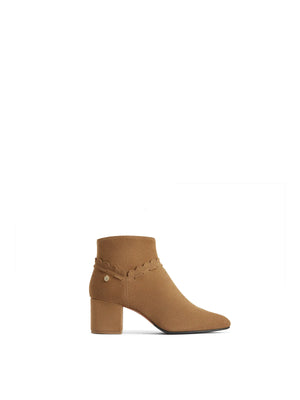 The Bakewell - Women's Ankle Boots - Tan Suede