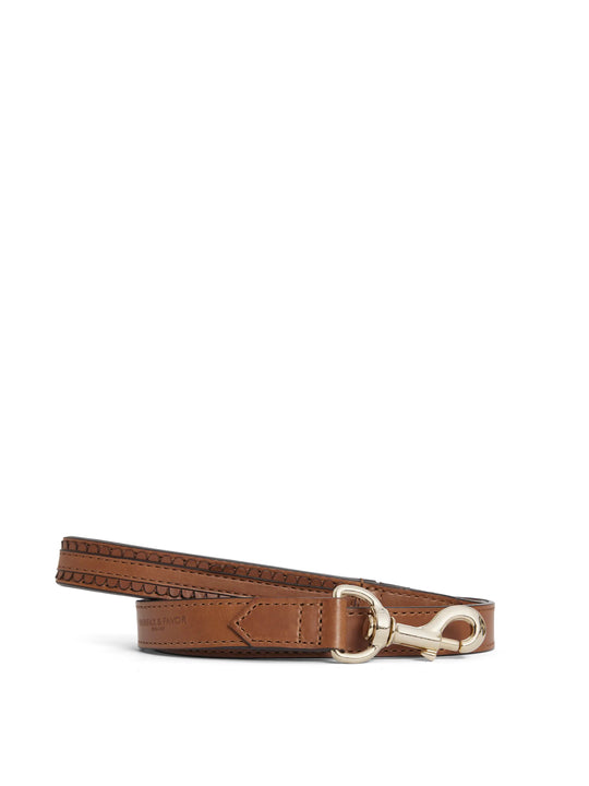 The Bakewell - Dog Lead - Tan Leather