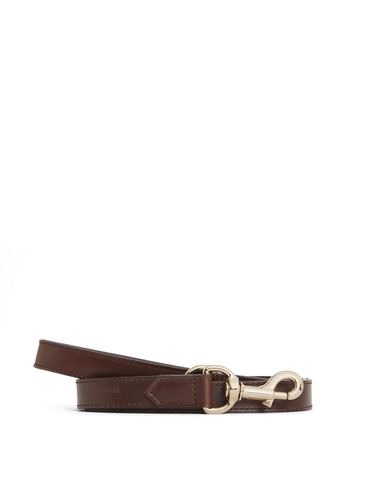 The Fitzroy - Dog Lead - Mahogany Leather