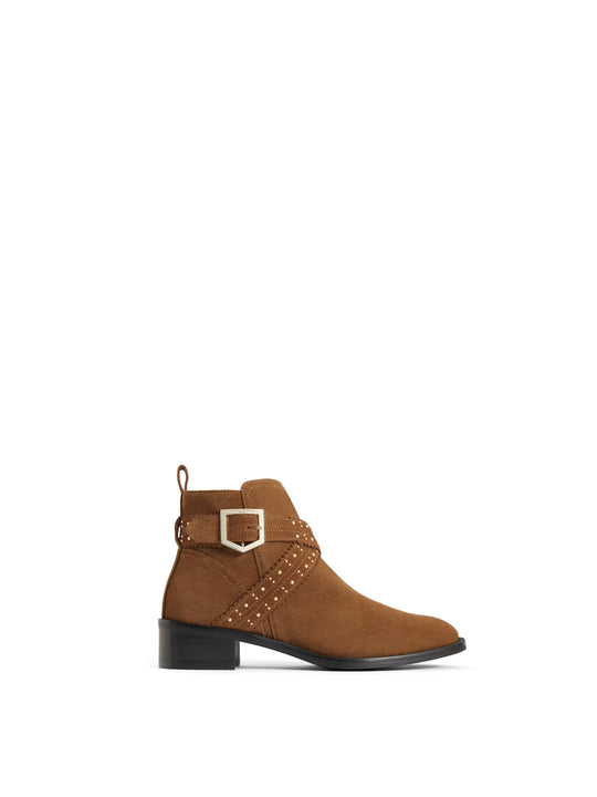 The Frimley - Women's Ankle Boots - Tan Suede