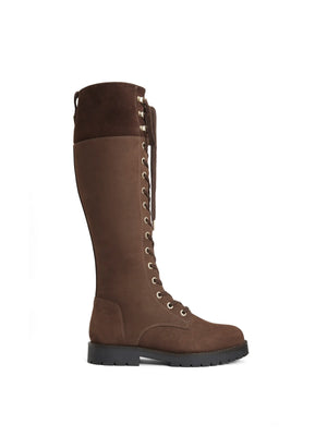 Shearling lined tall boots online