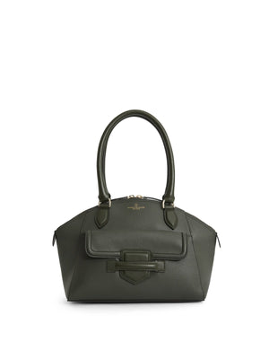 The Massingham - Women's Handbag - Chocolate Leather