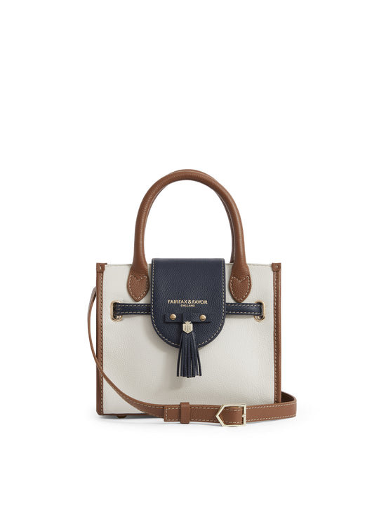 The Windsor - Women's Mini Handbag - Tri-Colour Leather