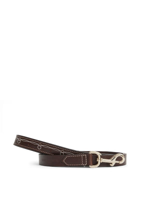 Rockingham Slim Dog Lead - Tan Leather