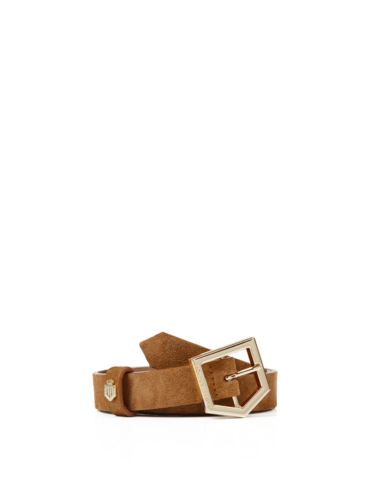 The Sennowe - Women's Belt - Tan Suede