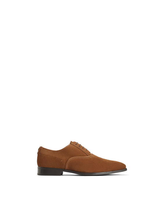 The Warwick - Men's Dress Shoes - Cognac Suede