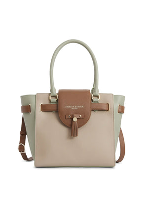 Windsor Tote - Mint Tri-Colour
