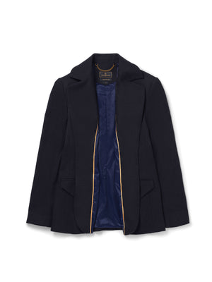 Womens navy sale wool blazer