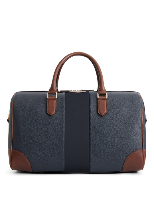 The Britannia - Unisex Holdall - Navy Scotchgrain