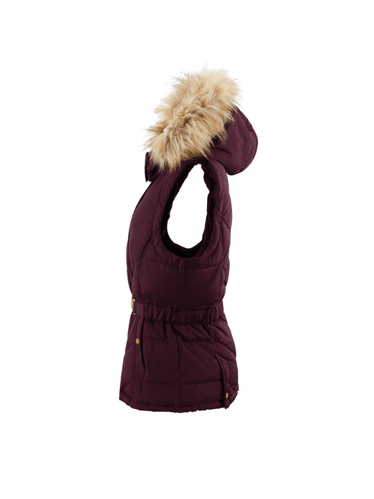 The Charlotte Gilet - Plum