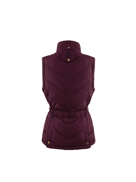 The Charlotte Gilet - Plum