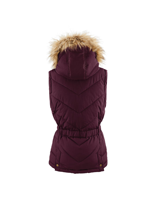 The Charlotte Gilet - Plum