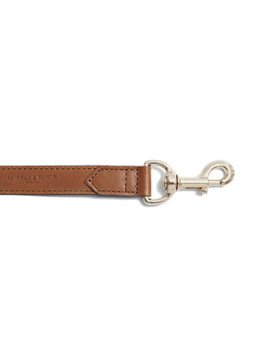 Signature Bakewell Dog Lead - Tan Leather