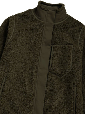 Agnes Fleece Jacket - Khaki