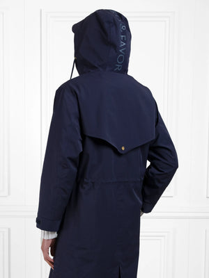 Cressida Rain Coat - Navy