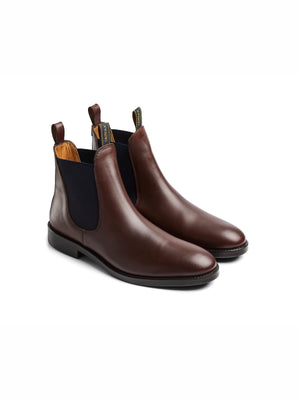 The Nelson - Men's Dealer Boots - Mahogany