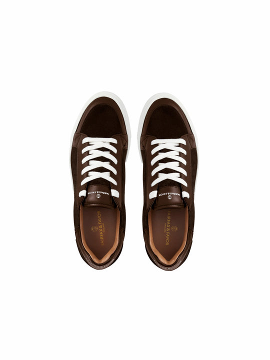 The Holbourne - Men's Trainers - Chocolate Suede