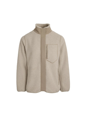 Agnes Fleece Jacket - Ecru