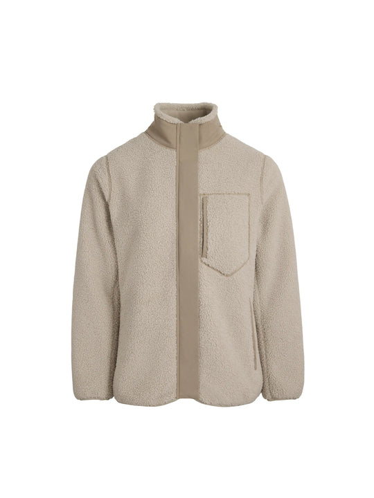 Agnes Fleece Jacket - Ecru