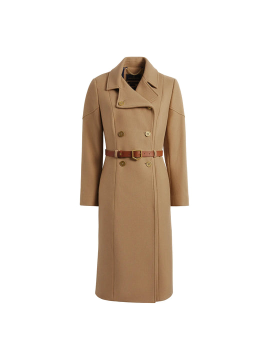 The Victoria - Women's Coat - Camel Wool