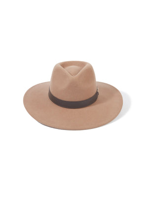 Hicks & Brown Halesworth - Wool Fedora Camel