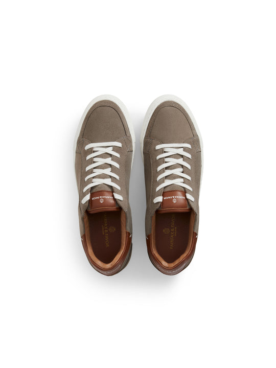 The Holbourne - Men's Trainers - Grey Suede