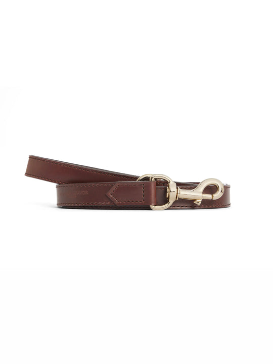 The Fitzroy - Slim Dog Lead - Tan Leather