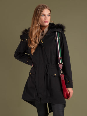 The Libby - Women's Parka - Black