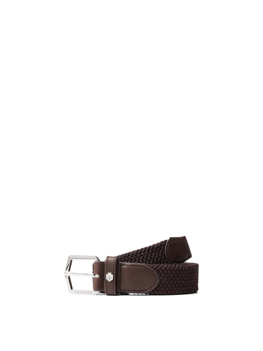 The Narford - Men's Elasticated Belt - Chocolate