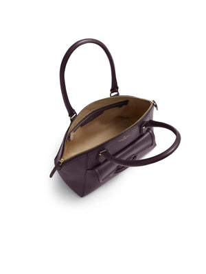 Mini Massingham Handbag - Chocolate Leather