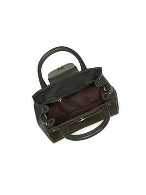 Mini Windsor Handbag - Moss Green