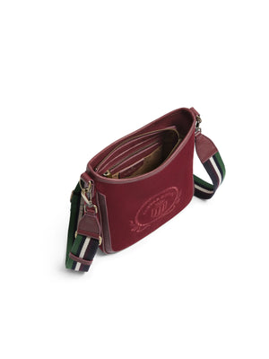 Richmond Messenger Bag - Ruby